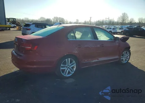 2017 Volkswagen Jetta Sel z USA, uszkodzony, nr VIN 3VWL17AJ0HM218018